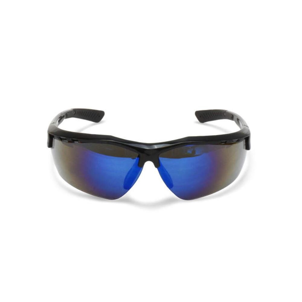 Radians TXC1-70ID Thraxus Safety Eyewear - Black Frame - Blue Mirror Lens - 2