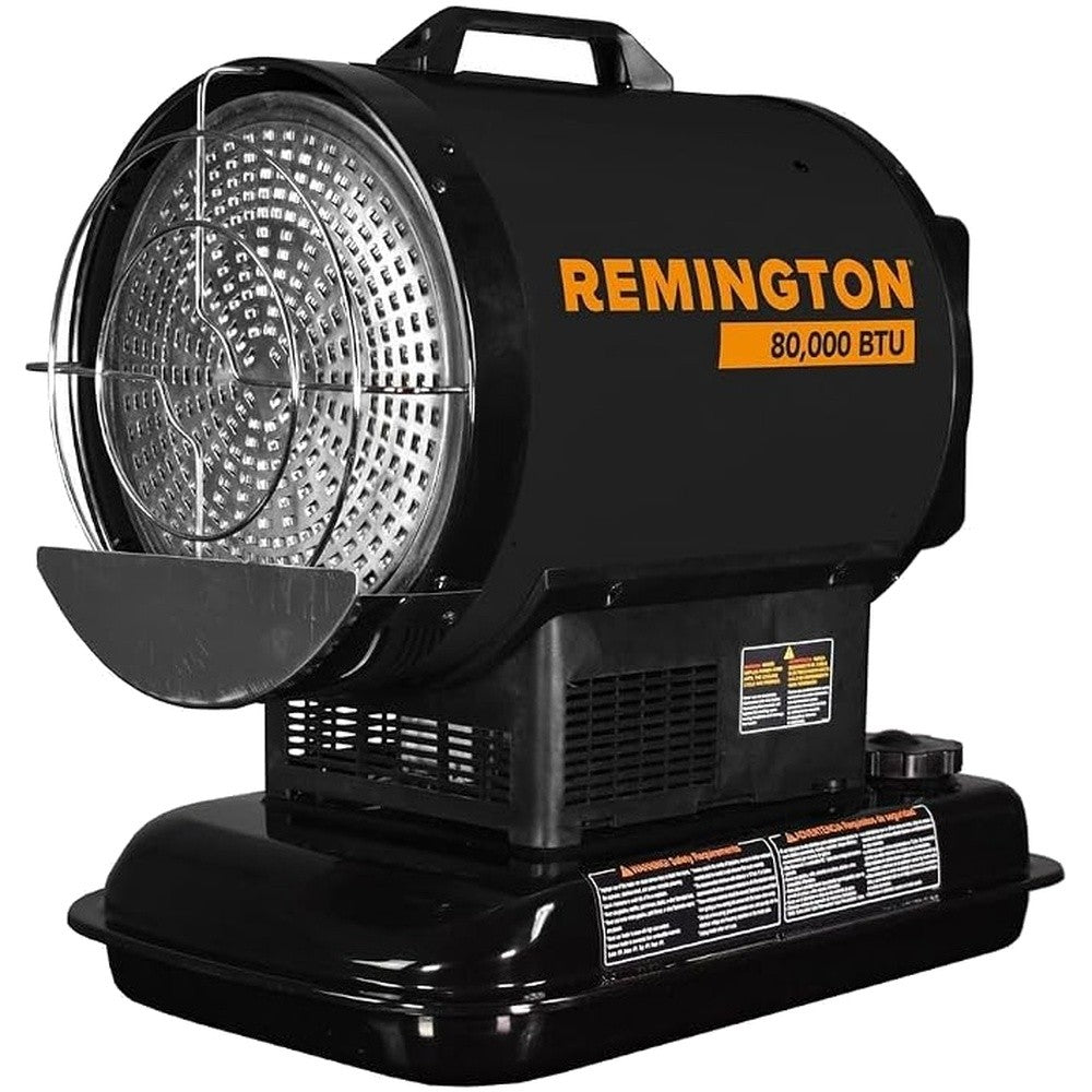Remington REM-80-OFR-B 80,000 BTU Oil-Fired Portable Radiant Heater 22" x 14.5" x 21"