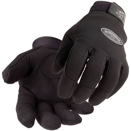 Black Stallion 99PLUS-3XL-BLK ToolHandz Plus Original Mechanics Glove, Black, 3XL