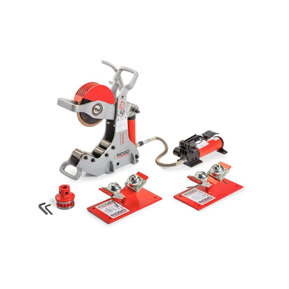 RIDGID 50767 Model 258 2-1/2"-8" Power Pipe Cutter - 5
