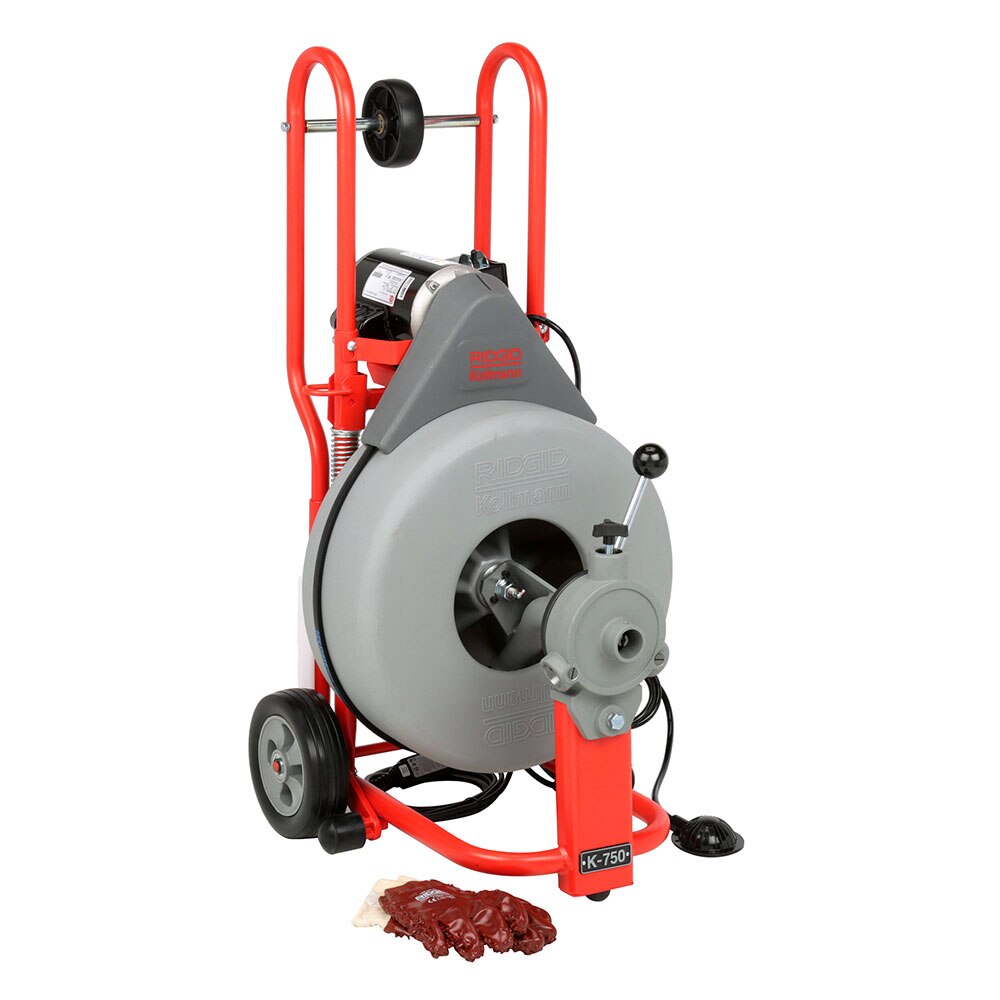 RIDGID 51402 K-750 Drain Cleaner Machine - 5/8" Pigtail - 2