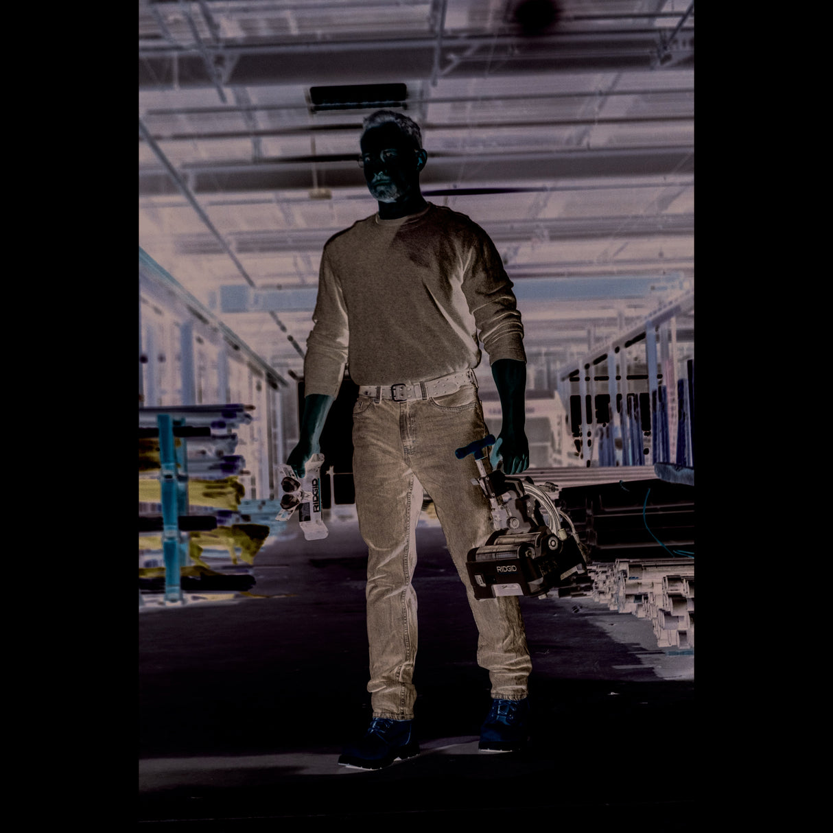 Ridgid 66138 Power Tubing Cutting Machine For Copper and Plastic with PC-116 TS Tube Stand - 8