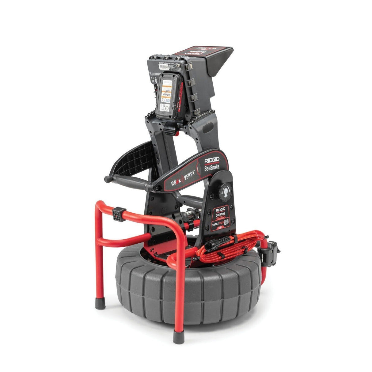 Ridgid 69763 SeeSnake Compact M40 DSL Inspection Camera System with CS6x Versa Monitor - 7