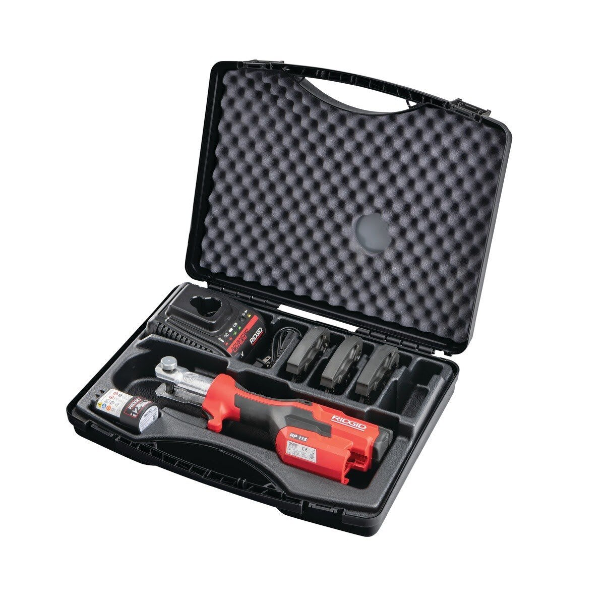 Ridgid 72543 RP 115 Mini Press Tool 12V Battery Kit with PureFlow Jaws 1/2 in. to 3/4 in. (1 Kit) - 4