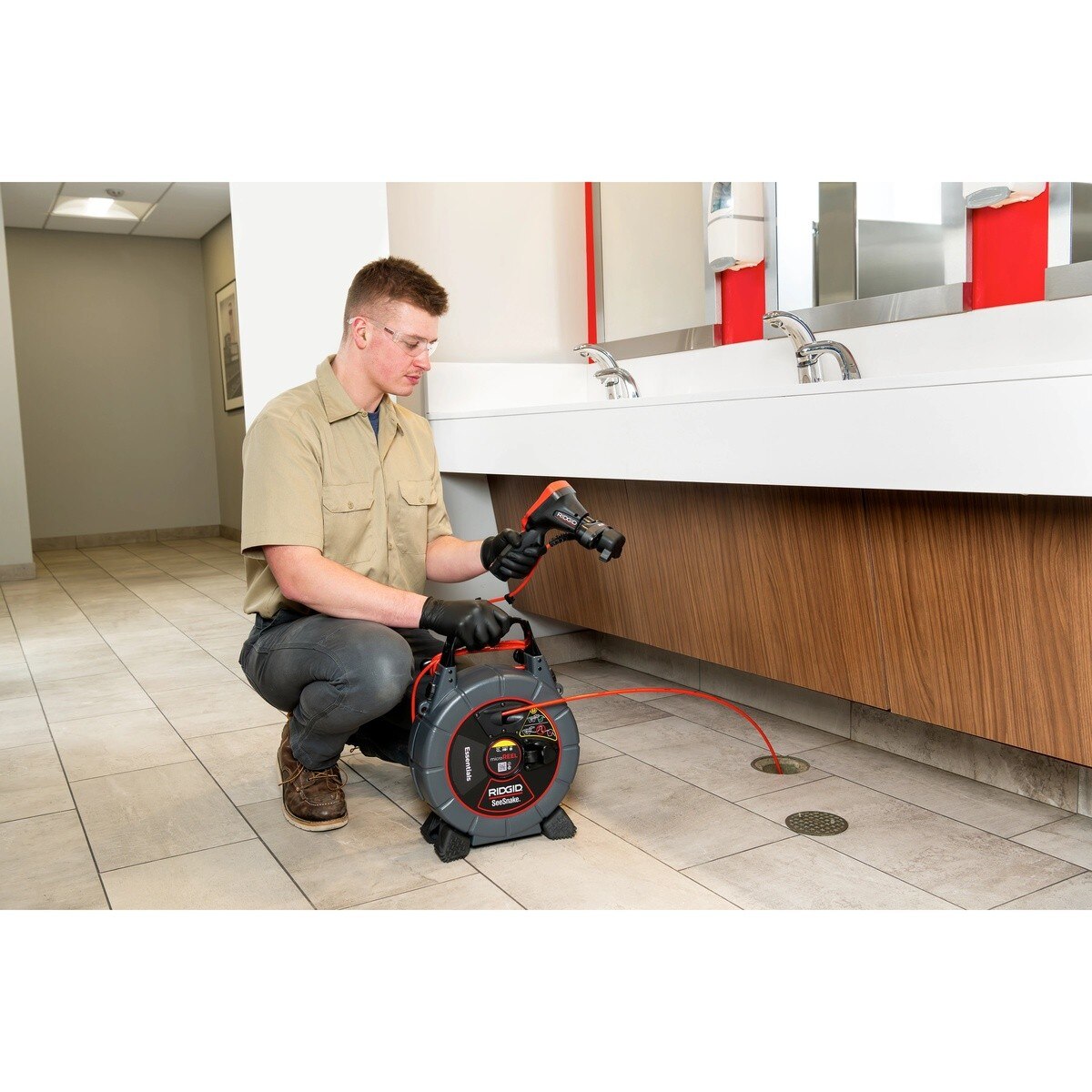 Ridgid 79128 SeeSnake microREEL Essentials Inspection System for Pipe Inspection - 4