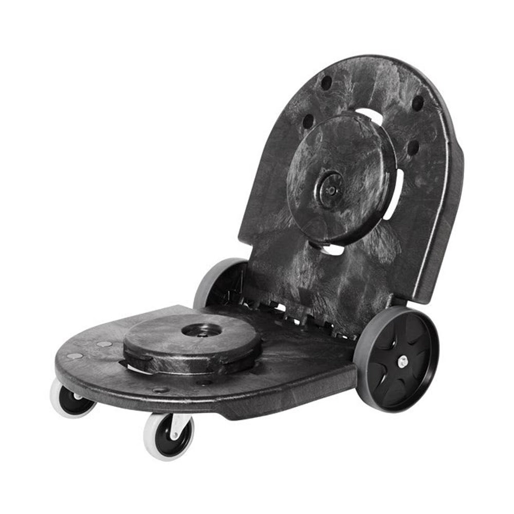Rubbermaid FG264600BLA BRUTE Tandem Dolly for Waste Containers (2620, 2632, 2643, 2655, 3526, 3536 C) - 2