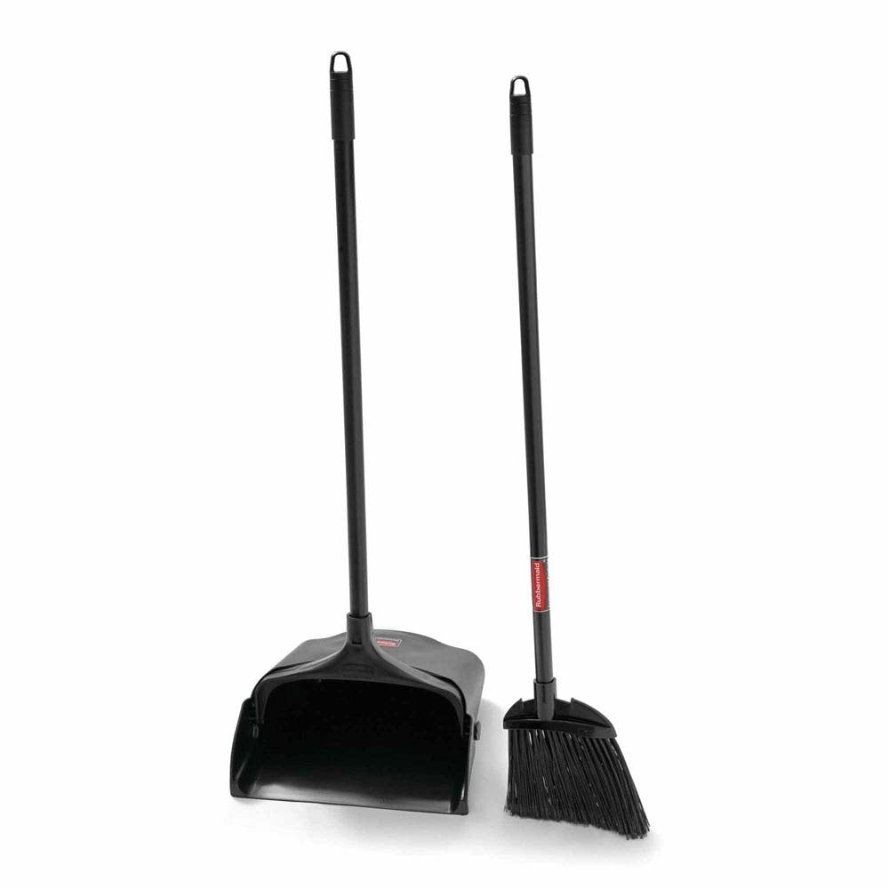 Rubbermaid FG637400BLA Lobby Broom with Polypropylene Fill, Vinyl Handle, Black - 2