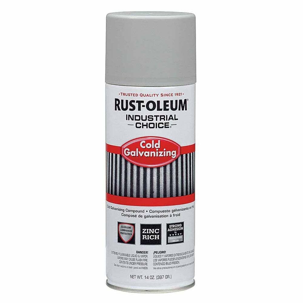 Rust-Oleum 1685830 Zinc Cold Galvanizing Compound Spray (14 Ounce)