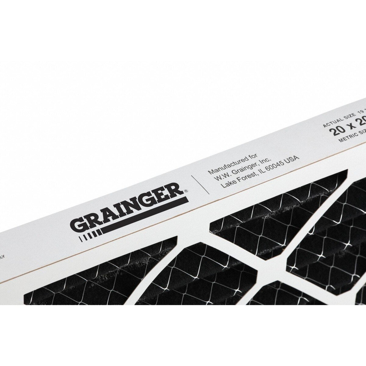Safe CHARCOAL 24" x 24" Charcoal Air Filter for Odor Reduction - 2