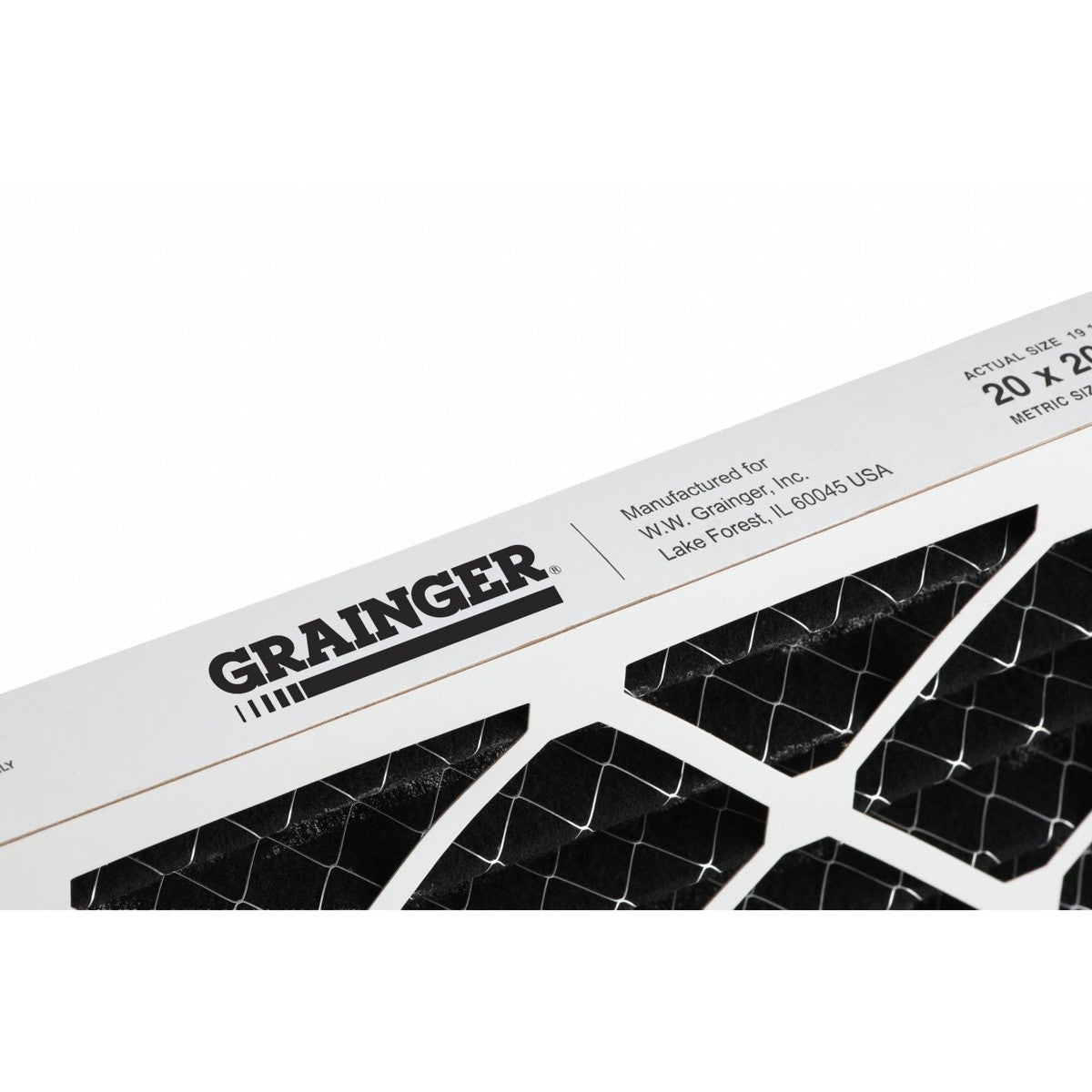 Safe CHARCOAL 24" x 24" Charcoal Air Filter for Odor Reduction - 2