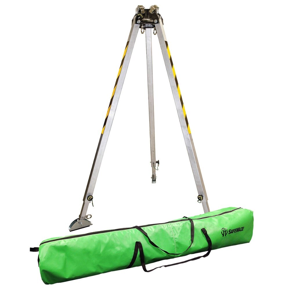 Safewaze 019-11000 7' Adjustable Tripod With Storage Bag