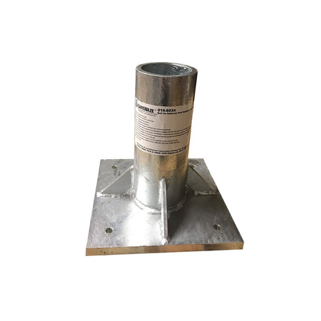 Safewaze 019-8034 Bolt-On Safelink Post Baseplate For Steel & Concrete