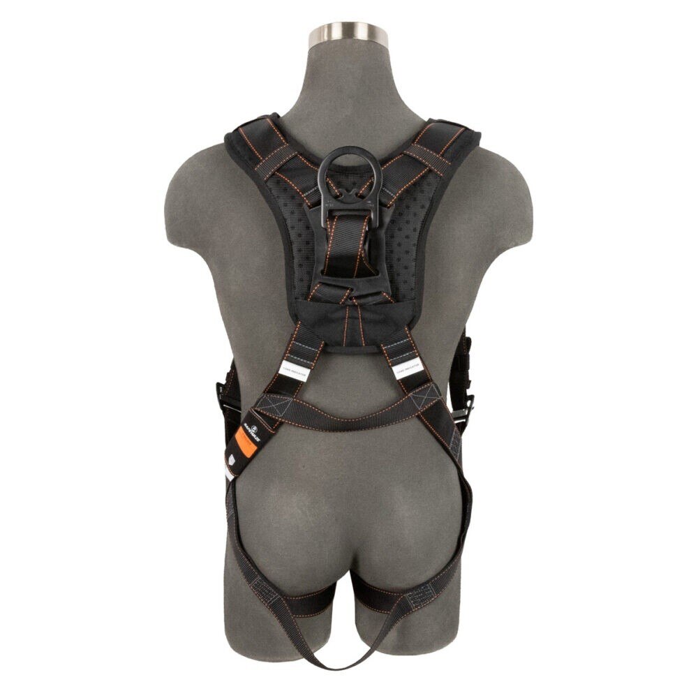SafeWaze 021-1769 V-Select Full Body Harness with 1 D Ring and Quick Connect Chest Legs Size M L - 2