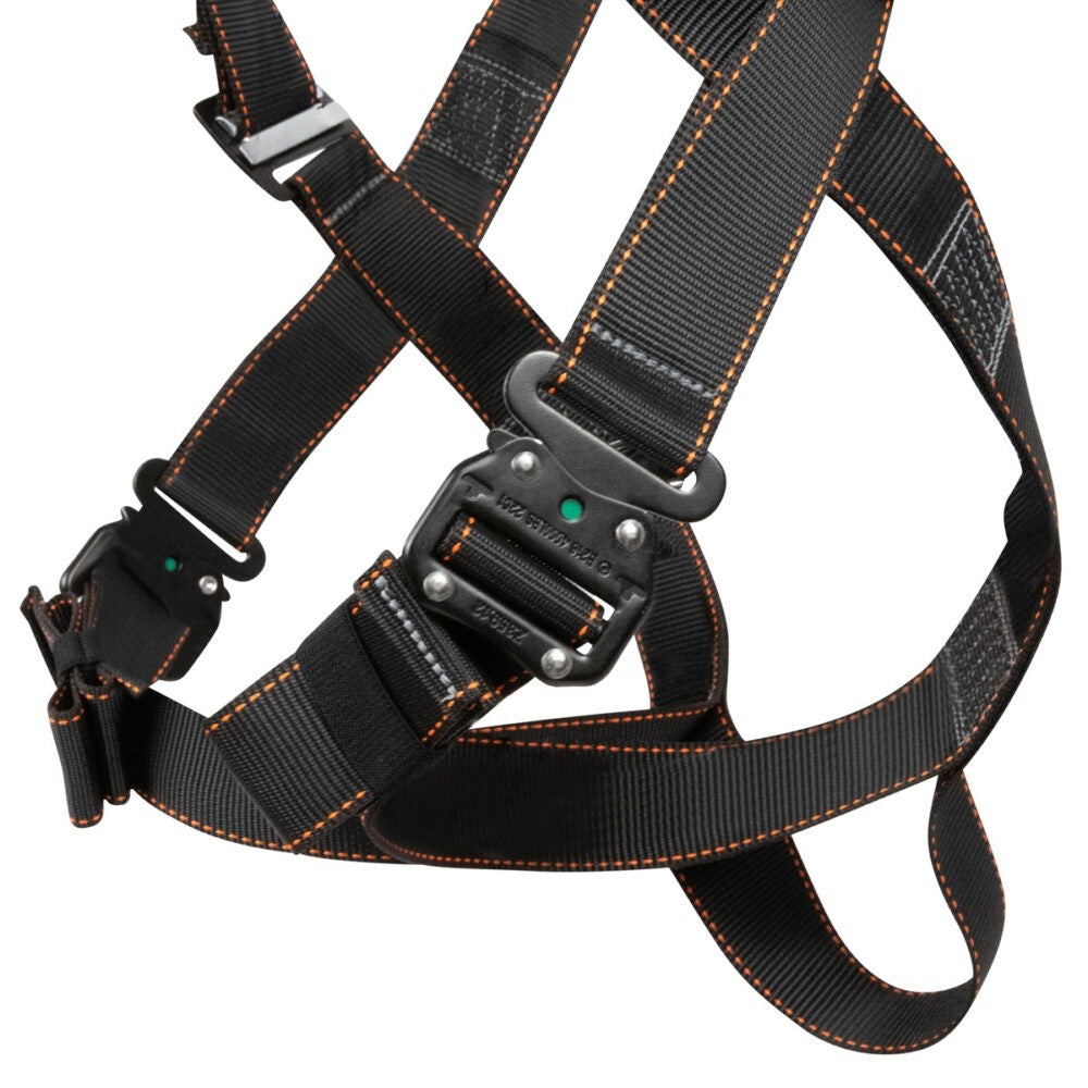 SafeWaze 021-1769 V-Select Full Body Harness with 1 D Ring and Quick Connect Chest Legs Size M L - 3