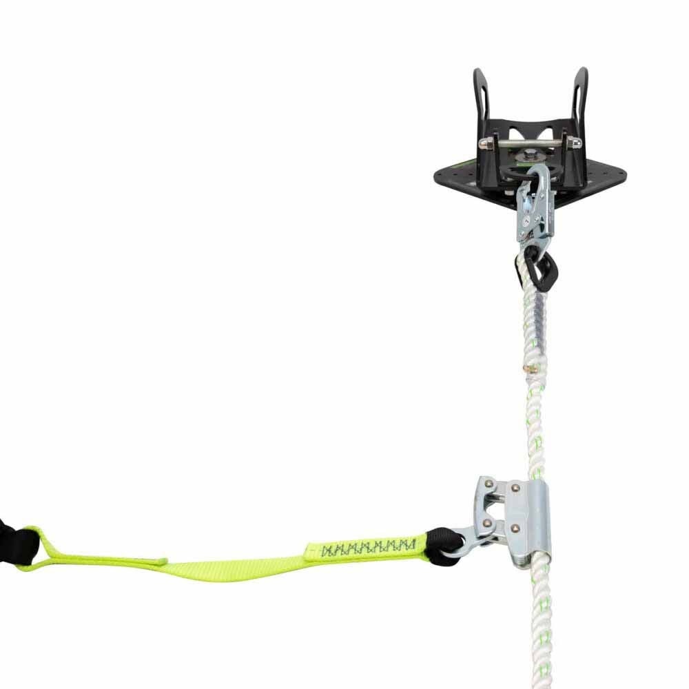 SafeWaze 022-4084 SRL Swivel Roof Anchor for Metal, Wood, and Concrete Roofs - 4