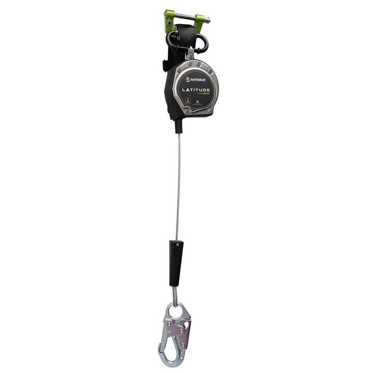 SafeWaze 023-5350 Latitude Edge 8' Single Cable Class 2 SRL-P with Snap Hook