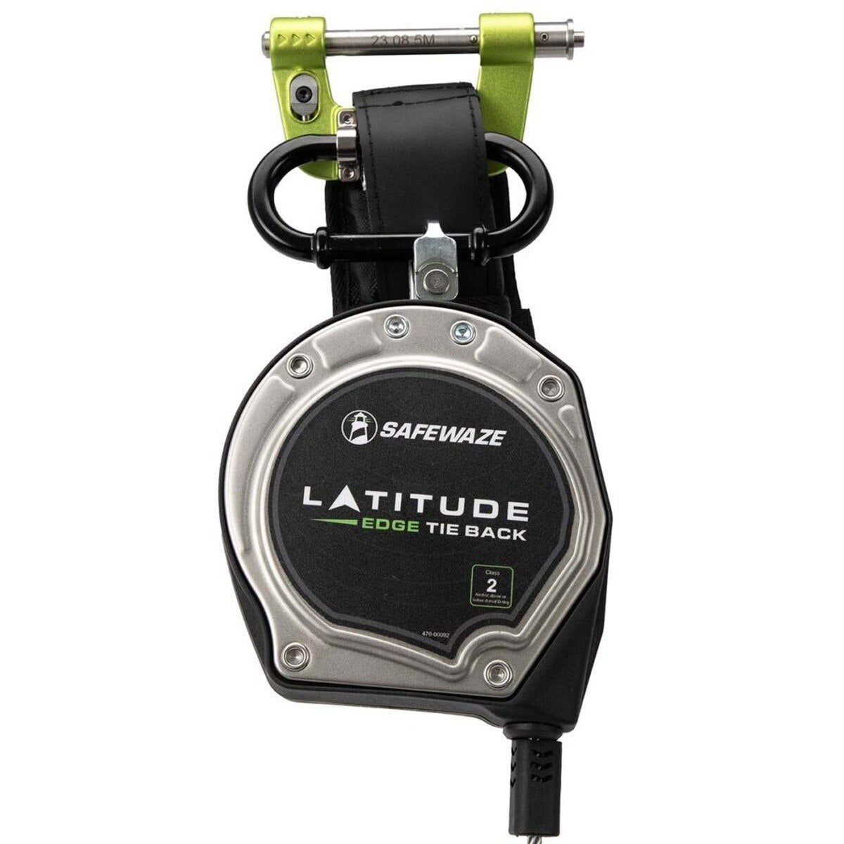 SafeWaze 023-5360 Latitude Edge Tie-Back 7' Single Cable SRL with 20" Tie-Back Leading Edge Class 2 - 2