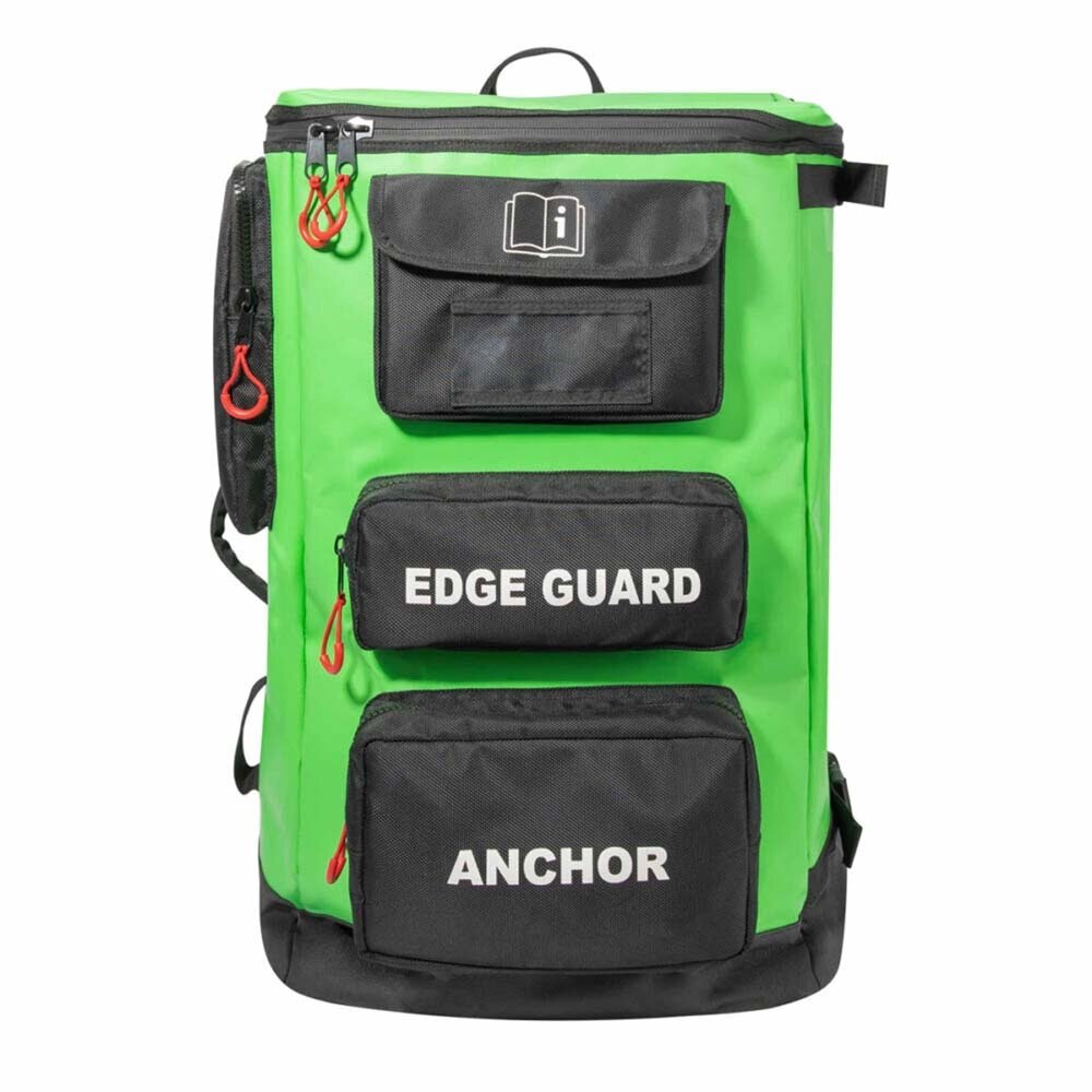 SafeWaze 023-9087 Rescue Gear Bag Water-Repellent High-Visibility Backpack-Style Storage