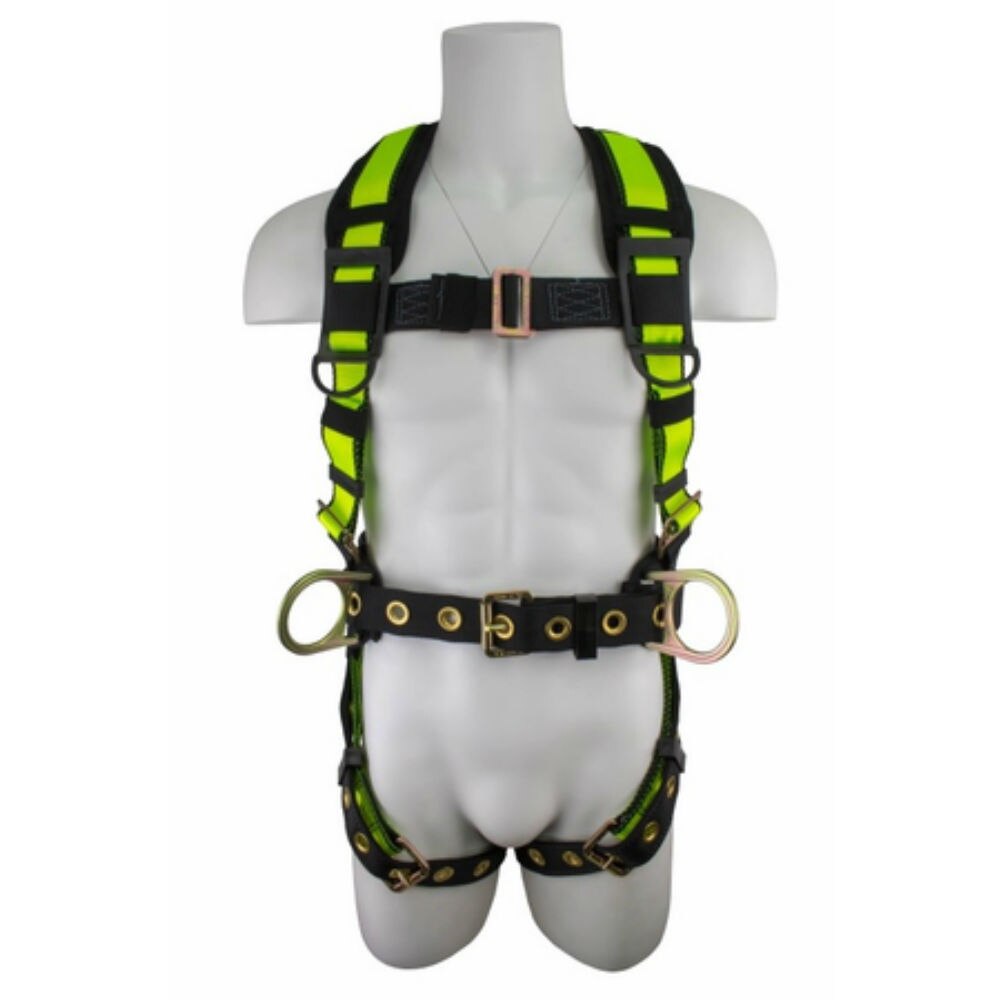 Safewaze FS170-XXL Construction Harness with Fixed Waist Pad