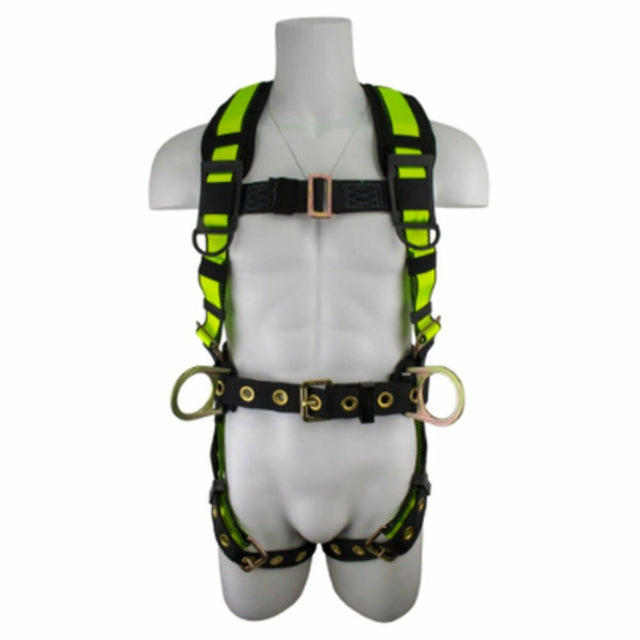 Safewaze FS-170-SAFELINK-XXL Construction Harness with Fixed Waist Pad & Fixed D-Ring