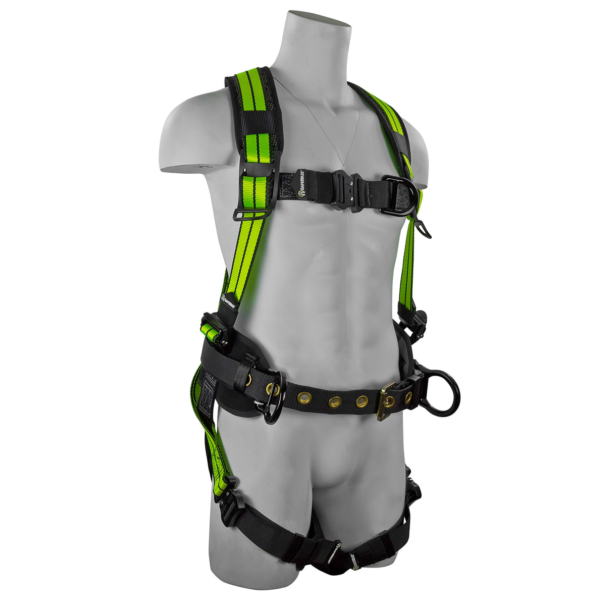 Safewaze FS-FLEX253-FD-XXL 2XL Construction Harness Four D-ring with Cool-Air Leg Pads - 2