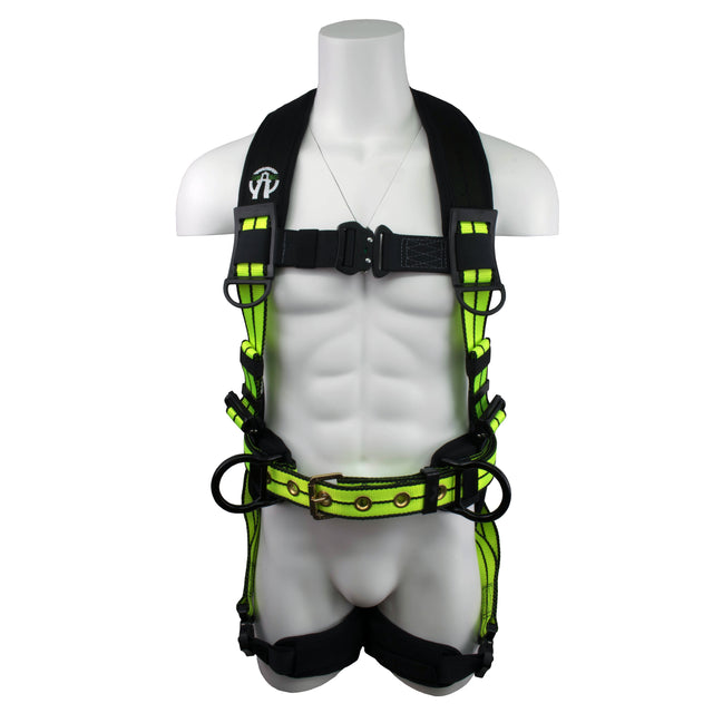 Safewaze FS-FLEX253-L   Large Construction Harness 3 D-Ring w/ Cool-Air Leg Pads