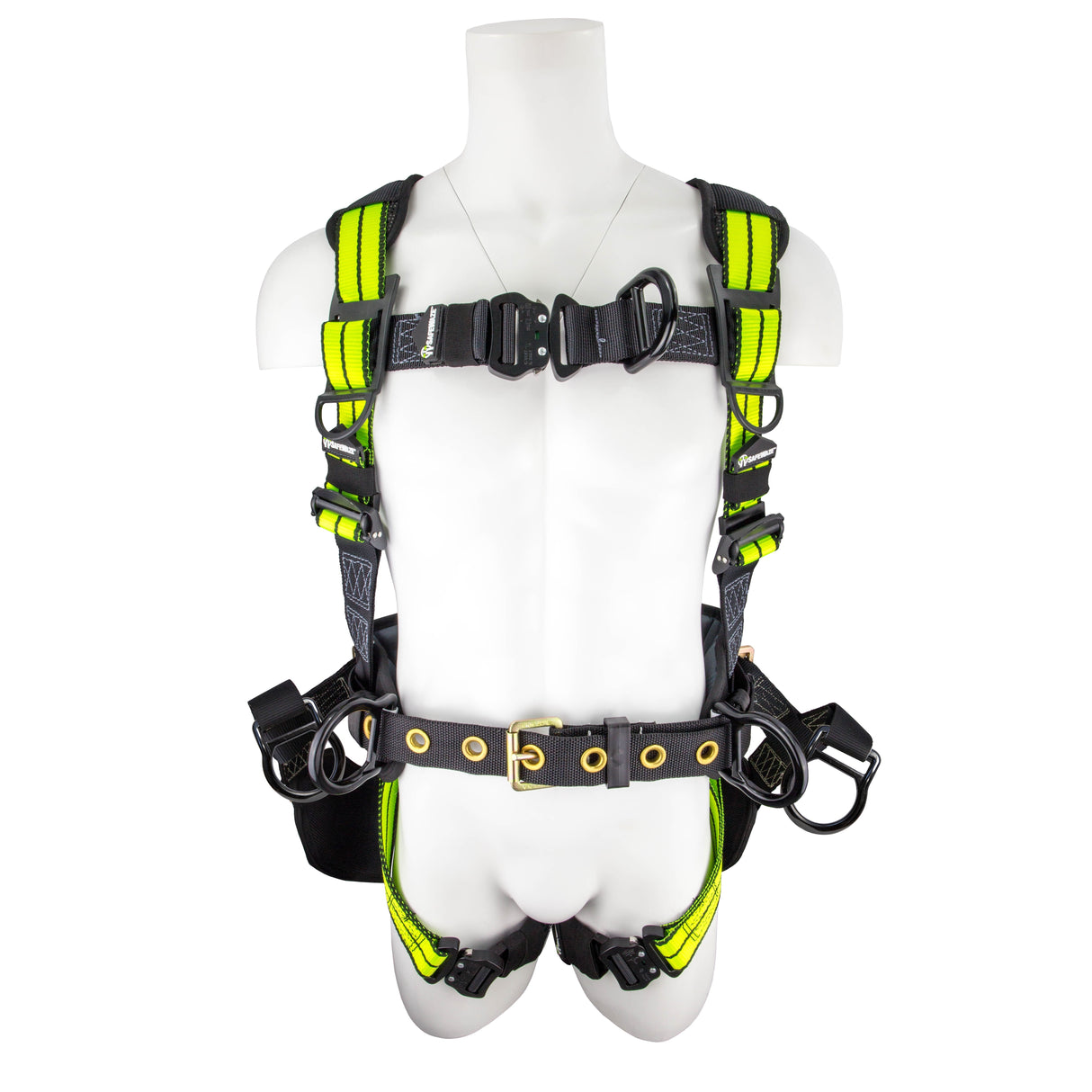 Safewaze FS-FLEX255-L Large Premium Harness with Detachable Suspension Seat