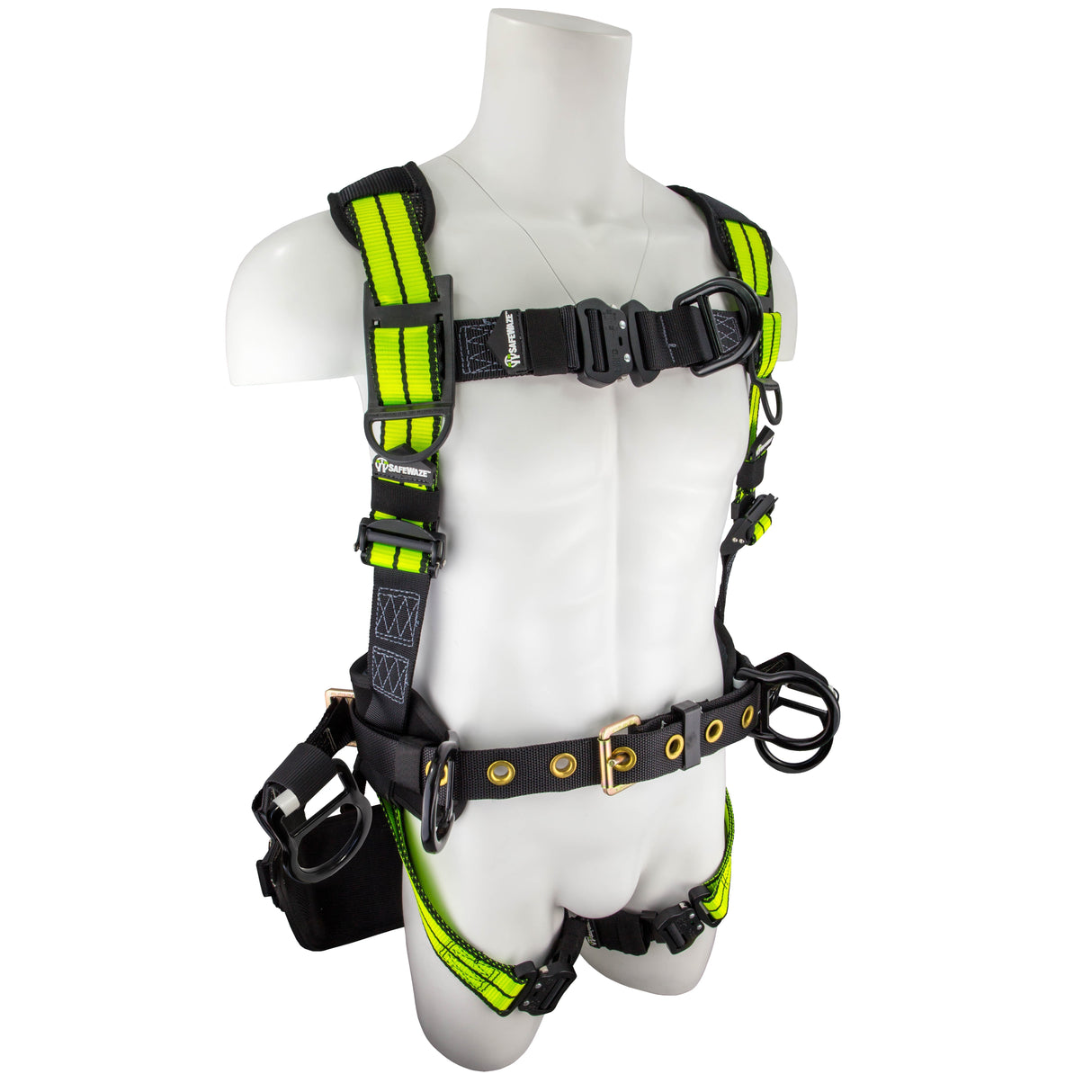 Safewaze FS-FLEX255-2XL 2XL Premium Harness with Detachable Suspension Seat - 2