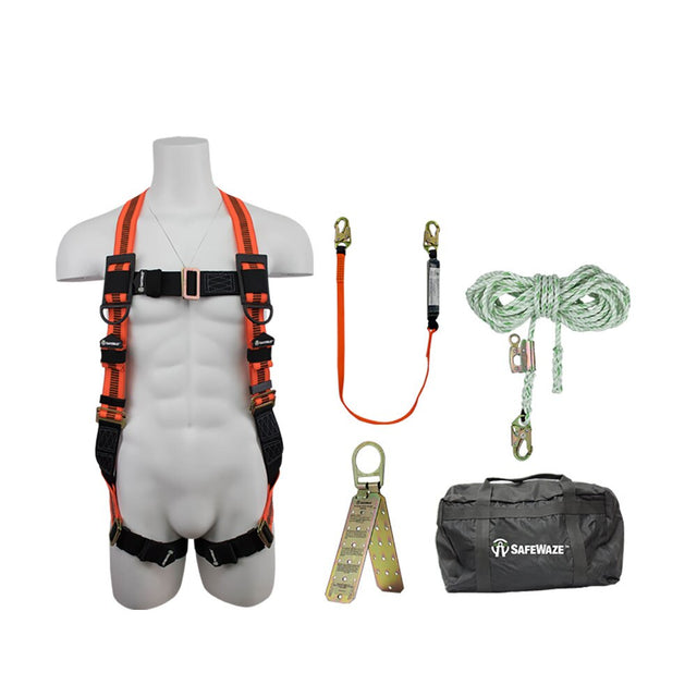 Safewaze FS121-E Basic Roofers Kit With Carrying Bag