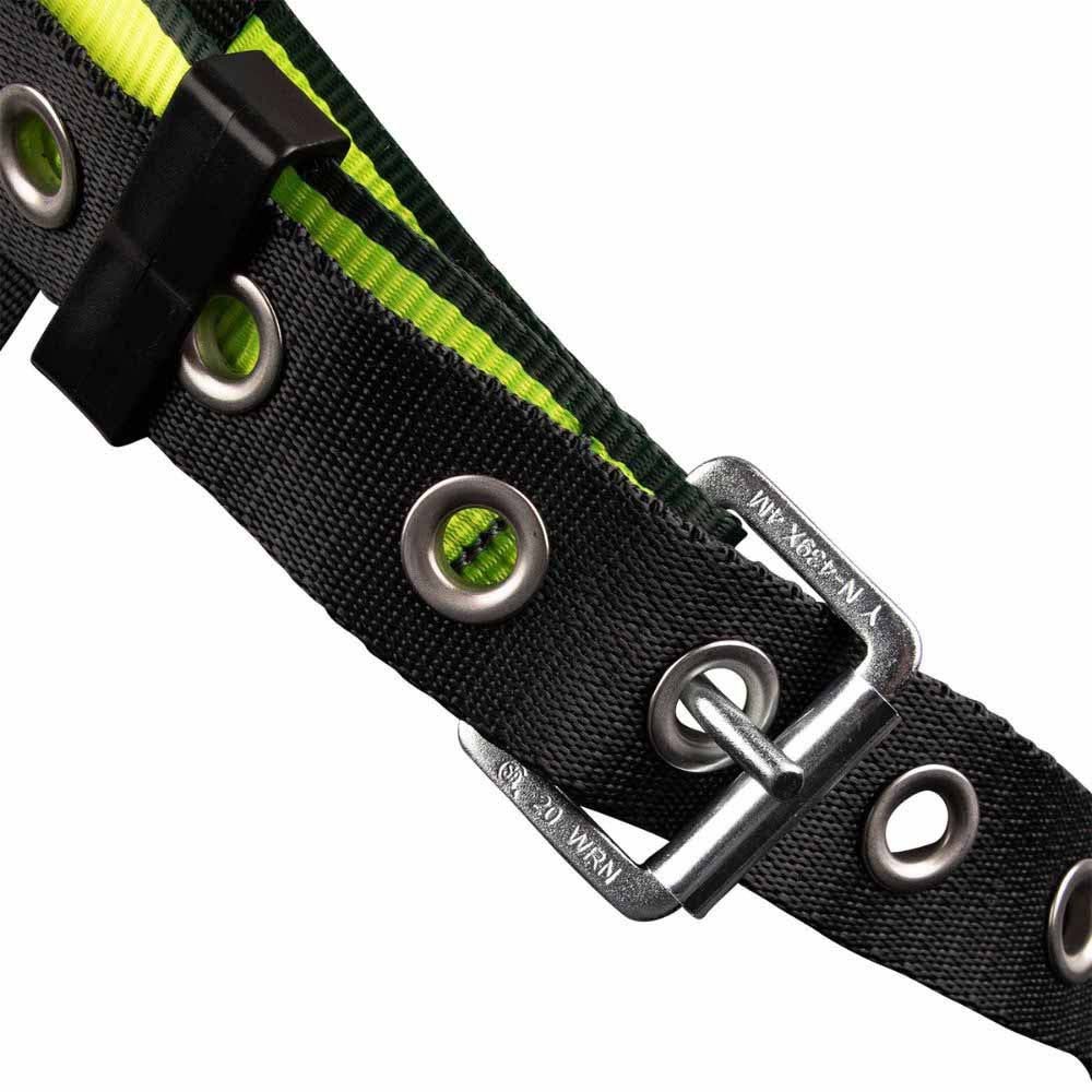 SafeWaze FS185-R-2X PRO Full Body Retrieval Harness with Dorsal and Shoulder D-Rings, Mating Buckle Chest, Tongue Buckle Legs (2X) - 8