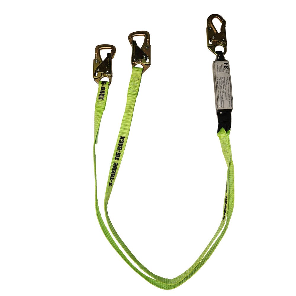 Safewaze FS451 Web Tie-Back Energy Absorbing Lanyard