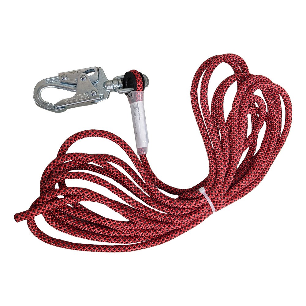 SafeWaze FS715-30FF 7/16" 30' Kernmantle Vll, Reinforced Termination (Rework Ropes) - 2