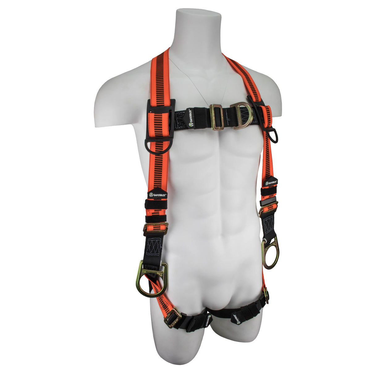 Safewaze FS99281-EFD V-Line Full Body Harness: Universal, 3D, Mb Chest, Fd, Mb Legs - 2