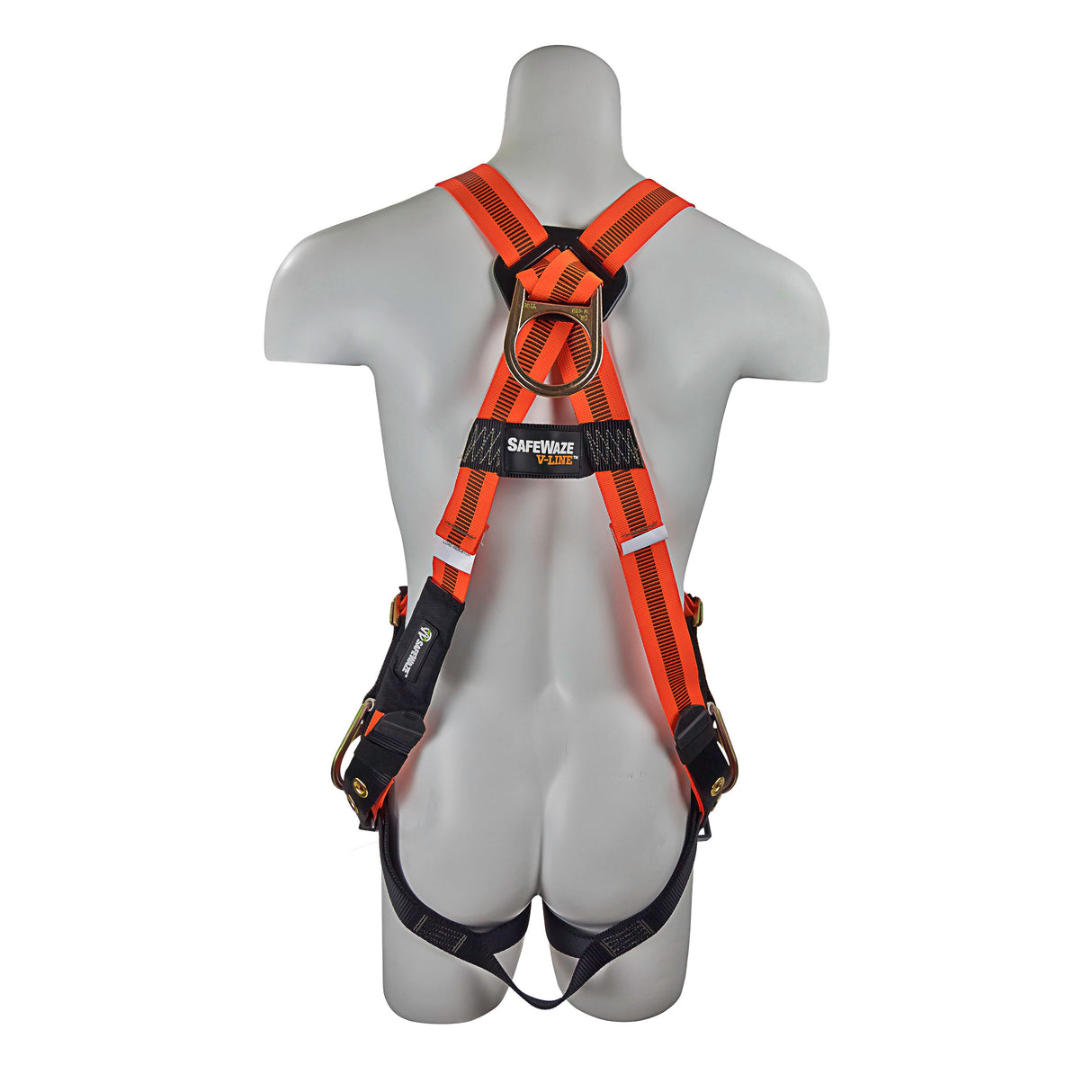 Safewaze FS99285-E V-Line Full Body Harness: Universal, 3D, Mb Chest, Tb Legs - 3