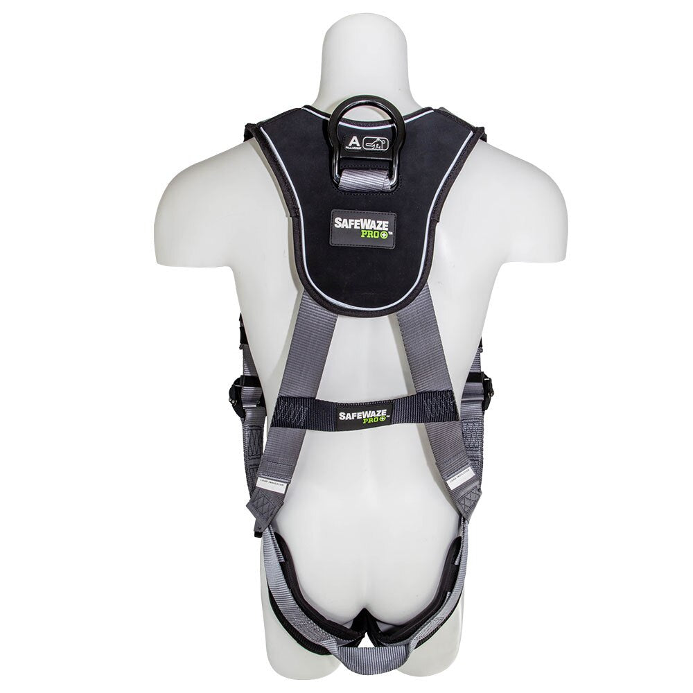 Safewaze SW-6210-XL-2XL (PCS) Full Body Harness: XL/2XL W 1 D-Ring, Lanyard Rings & Sub Pelvic Cover - 3
