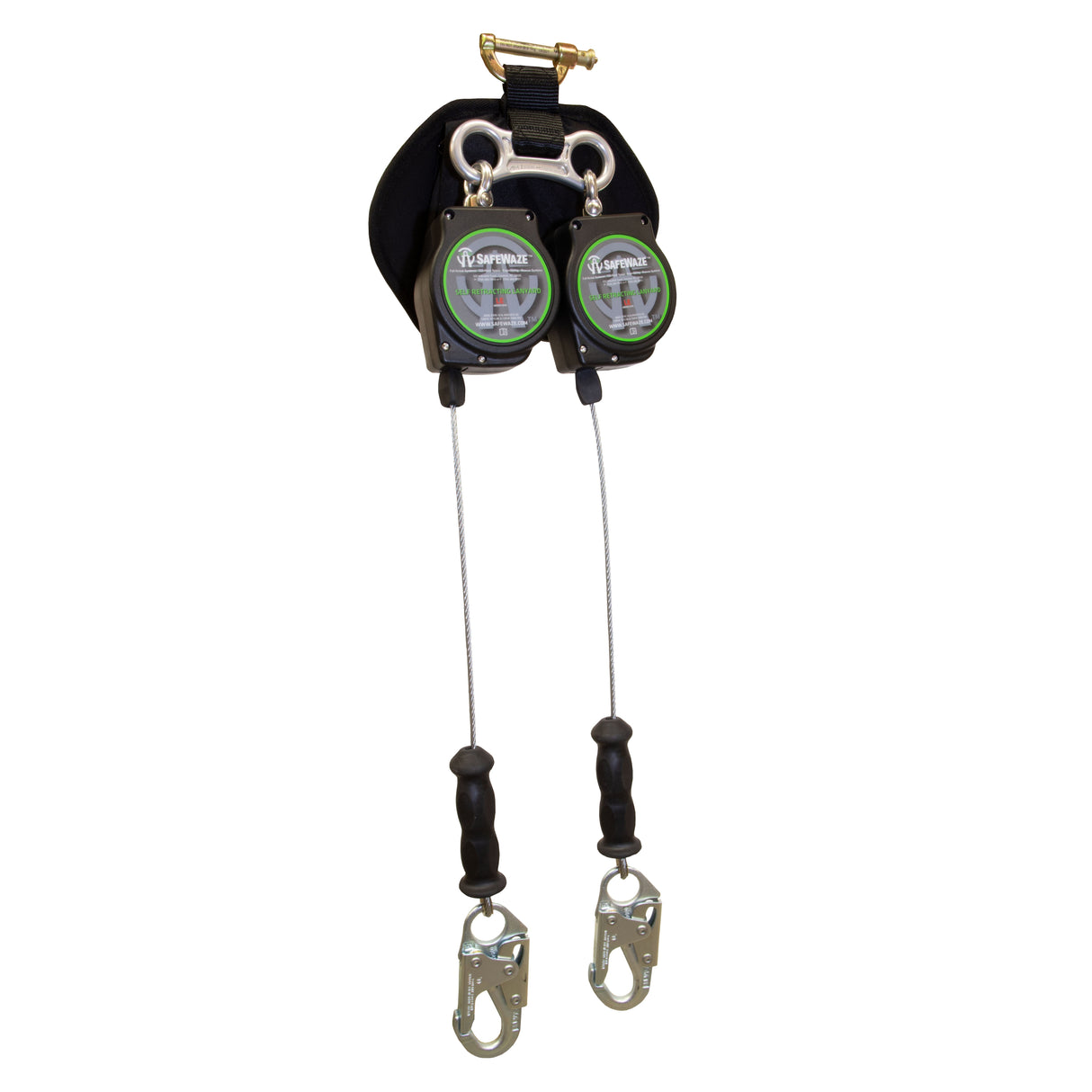 Safewaze SW-8008-11LE-DL Dual Leg with Steel Snap Hooks