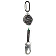 Safewaze 018-5008 Latitude Pro 7' Single Web SRL: Triple Lock Carabiner, Snap Hook