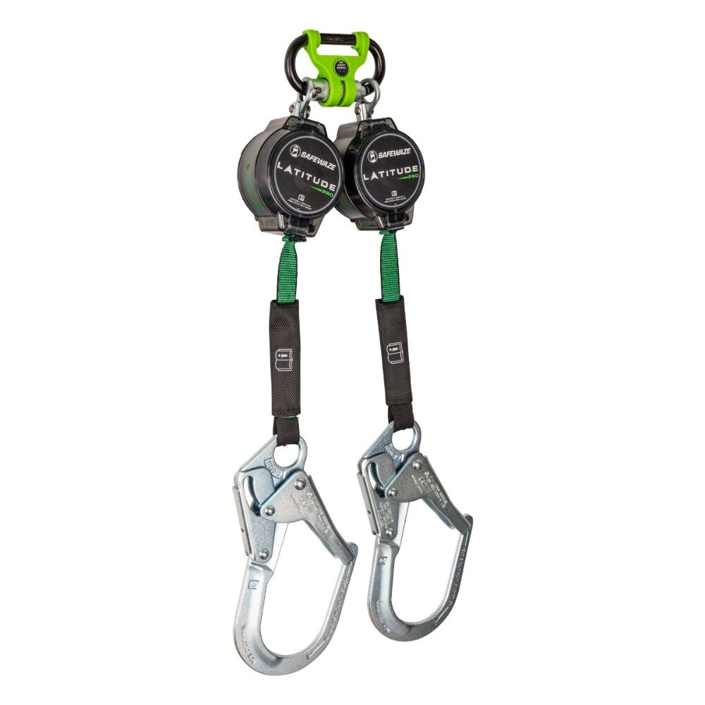 Safewaze 019-5126 Latitude Pro 7' Dual Web SRL: 1014 BWB, Rebar Hooks