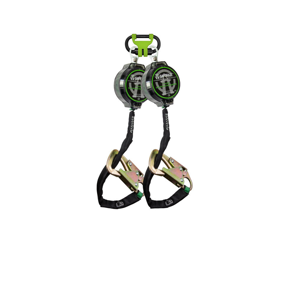 Safewaze 019-5137 7' Web Dual Leg (20") Tie Back Retractable With 1014 BWB