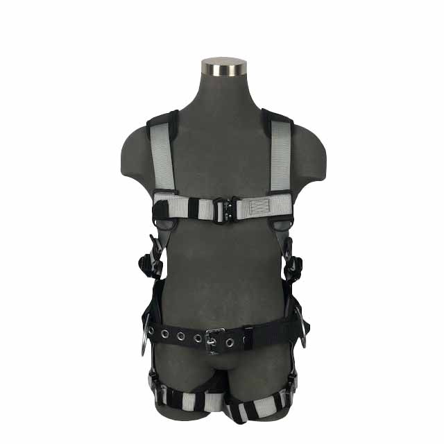 Safewaze 021-1577 (PCS) Construction Harness 3D Steel, Alu Quick-Connect Chest, Alu Quick-Connect Legs & Sub Pelvic Cover (S) - 2