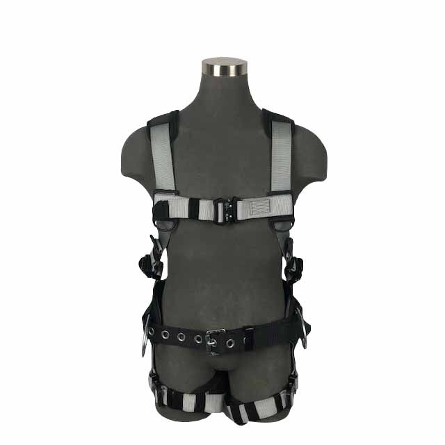 Safewaze 021-1579 (PCS) Construction Harness 3D Steel, Alu Quick-Connect Chest, Alu Quick-Connect Legs & Sub Pelvic Cover (L) - 2