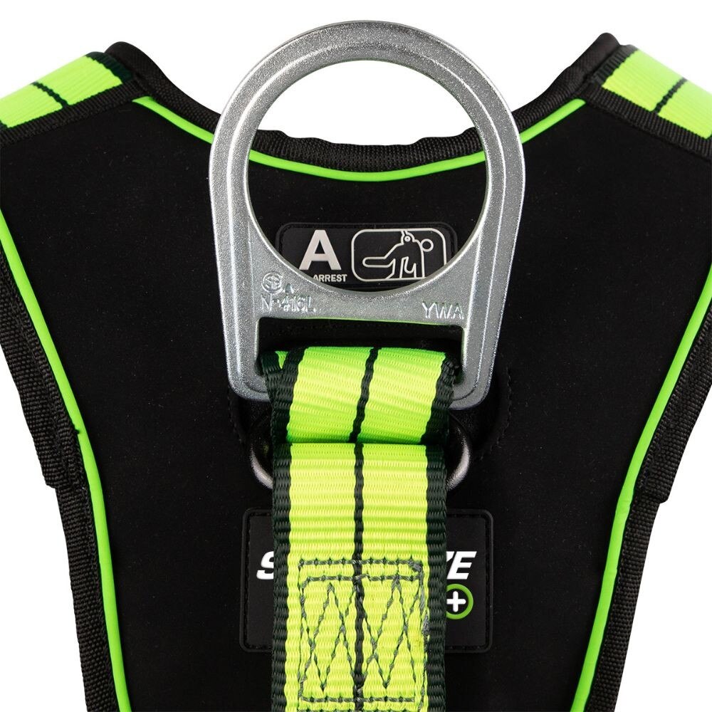 Safewaze FS-FLEX285-2X PRO+ Full Body Harness: 3D, QC Chest, TB Legs, 2X - 6