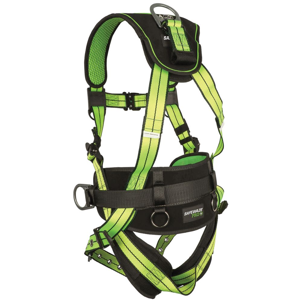 Safewaze FS-FLEX360-M Pro+ Construction Harness: 3D, QC Chest, Tb Legs - 2