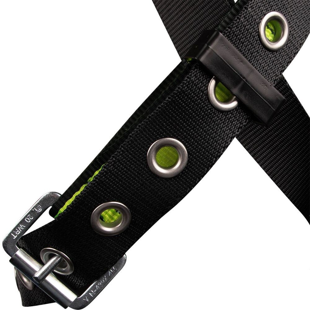 Safewaze FS185-L/XL Pro Full Body Harness: 1D, Mb Chest, Tb Legs - 3