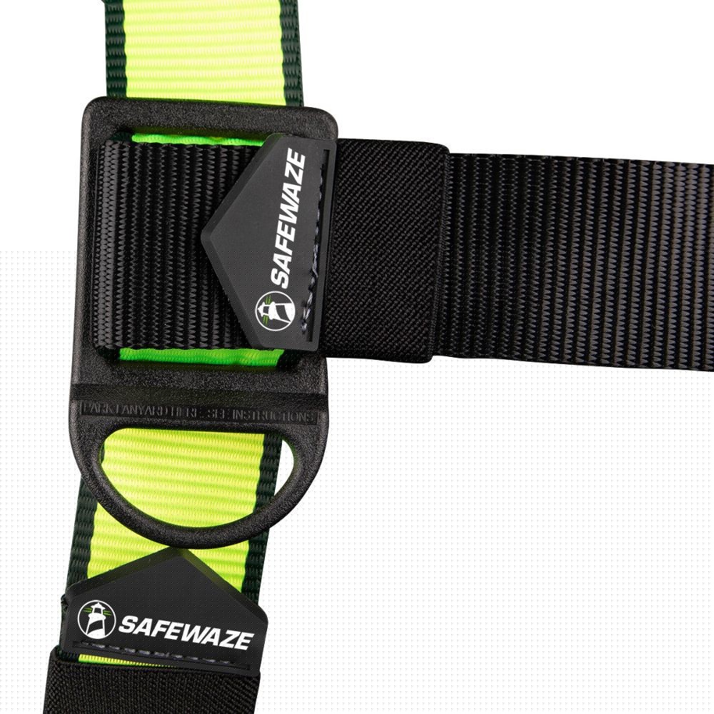 Safewaze FS280-L/XL Pro Full Body Harness: 1D, Mb Chest/Legs - 6