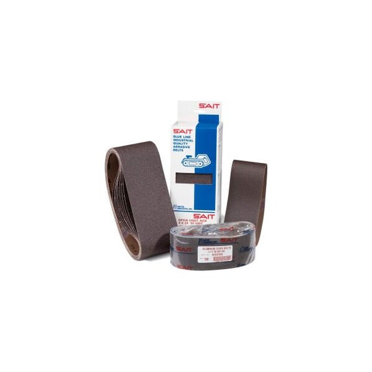 Sait 60510 2" x 48" Aluminum Oxide Abrasive Belt 80 Grit X Weight 1A X
