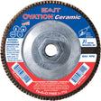 Sait 78330 OVATION Ceramic Flap Disc 5 x 5/8-11 80X, 10 Pack