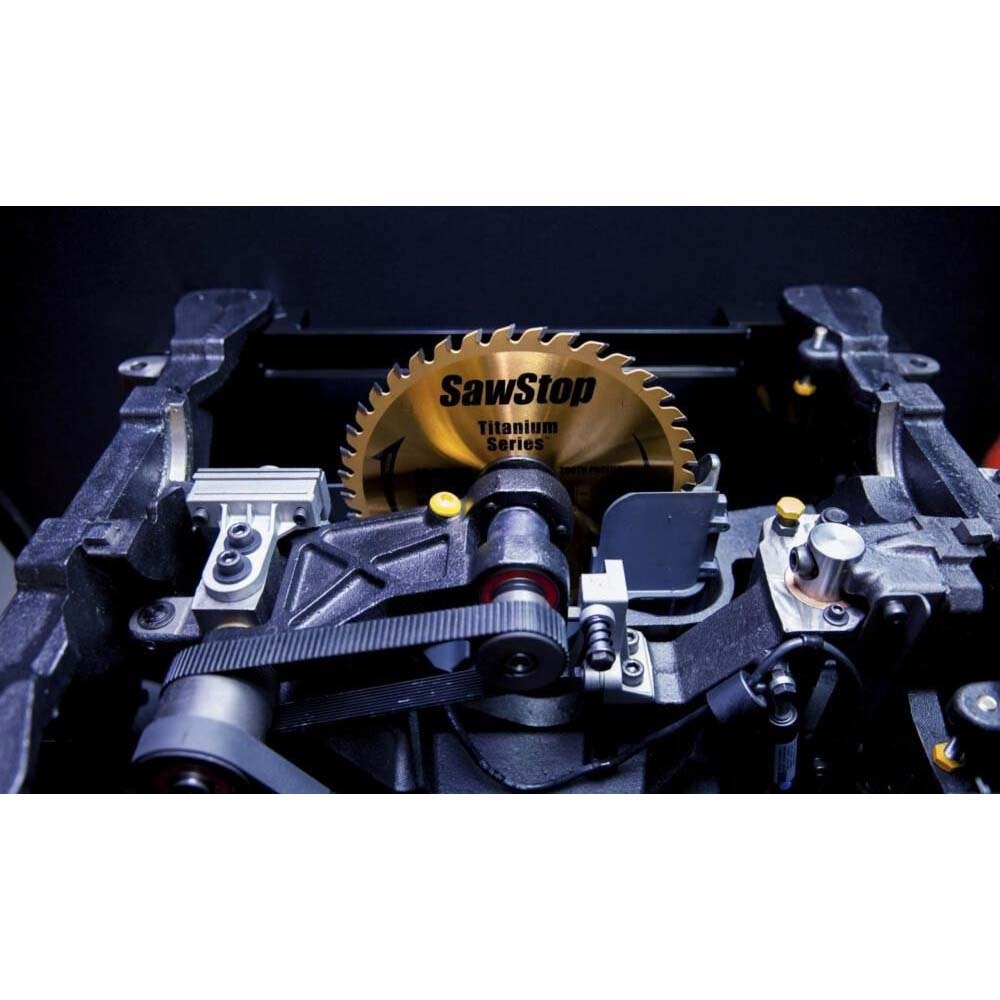 SawStop ICS51230-ATGI36 Industrial Cabinet Saw, 5 HP, Single-Phase 230V with 36 Inch Industrial T-Glide Advance Rip Fence, Rails & Extension Table - 3