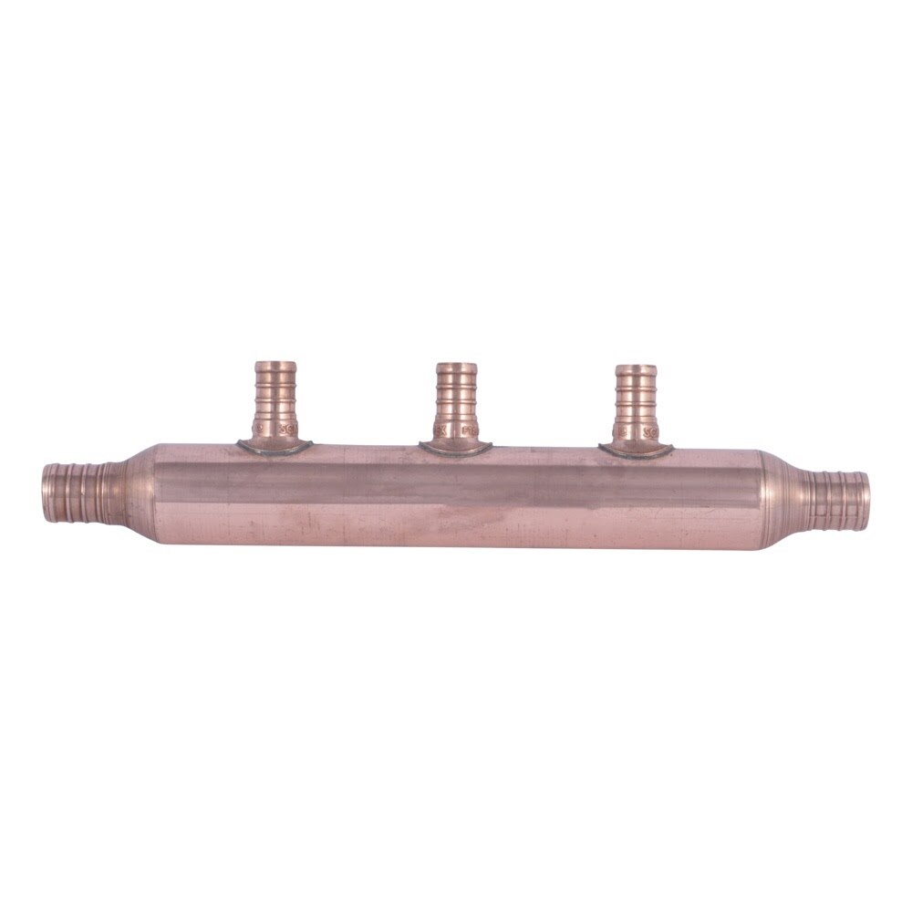 SharkBite 22784 3 Port Multi-Port Open Tee Manifold 3/4 in. Inlet x 1/2 in. Outlet - 2