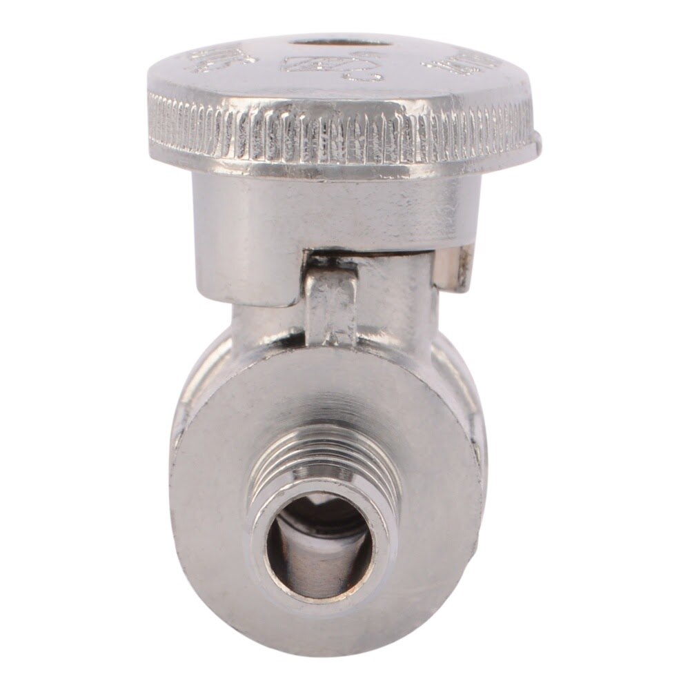 SharkBite 23382LF 3/8 in. x 3/8 in. Brass Quarter Turn Straight Stop Valve - 3